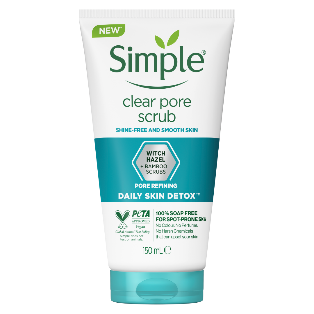 SIMPLE DAILY SKIN DETOX POLISHING FACE SCRUB 150ML
